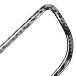 Carbon Faser Auto Getriebe Aufbewahrungsbox Rahmen dekorative Aufkleber für Dodge Challenger 2015 bis jetzt, links fahren – Bild 3