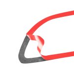 Carbon Faser Auto Getriebe Aufbewahrungsbox Rahmen dekorative Aufkleber für Dodge Challenger 2015 bis jetzt, links fahren – Bild 5