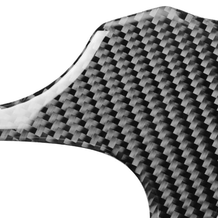 Carbon Fiber Car Central Control Gear Frame Dekorativer Aufkleber für Dodge Challenger 2015 bis jetzt, Links fahren – Bild 3