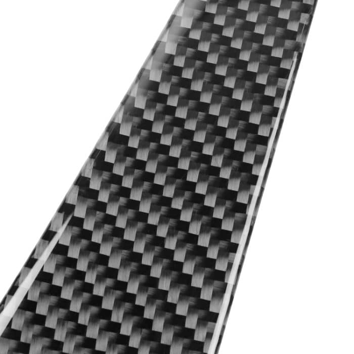 Carbon Fiber Car Central Control Gear Seite dekorative Aufkleber für Dodge Challenger 2015 bis jetzt, links fahren – Bild 3