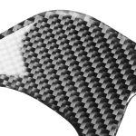 3 PCS / Set Carbon Fibre Car Central Control Gear Dekorativer Aufkleber für Dodge Challenger 2015 bis jetzt, Links fahren – Bild 4