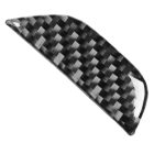 Carbon Faser Auto Central Control Armlehne Aufbewahrungsknopf Dekorativer Aufkleber für Dodge Challenger 2015 bis jetzt, Links fahren – Bild 3
