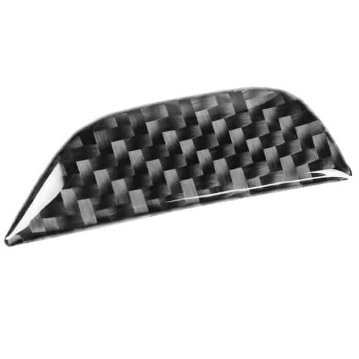 Carbon Faser Auto Central Control Armlehne Aufbewahrungsknopf Dekorativer Aufkleber für Dodge Challenger 2015 bis jetzt, Links fahren – Bild 4