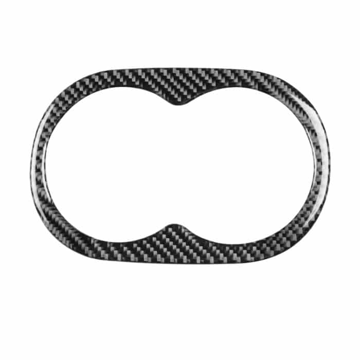 CRP7425.jpg Carbon Fiber Auto hinten Handlauf Cup Holder dekorative Aufkleber für Dodge Challenger 2015 bis jetzt, links fahren – Bild 1