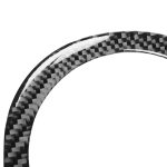 Carbon Fiber Auto hinten Handlauf Cup Holder dekorative Aufkleber für Dodge Challenger 2015 bis jetzt, links fahren – Bild 3