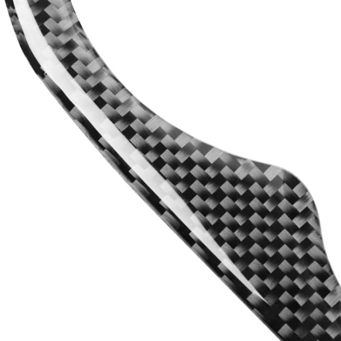 Carbon Fiber Auto hinten Handlauf Cup Holder dekorative Aufkleber für Dodge Challenger 2015 bis jetzt, links fahren – Bild 4