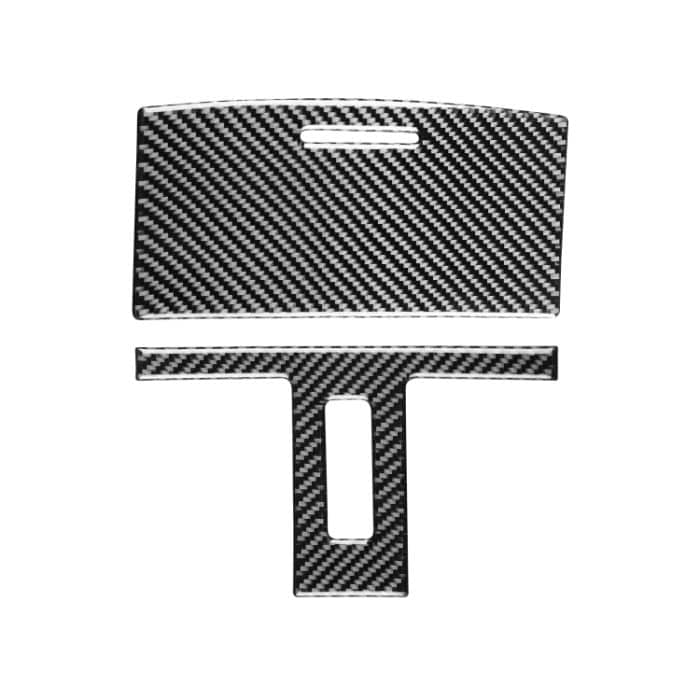 2 PCS / Set Kohlefaser Auto Leselampe Panel dekorative Aufkleber für Dodge Challenger 2015 bis jetzt, links fahren – Bild 1
