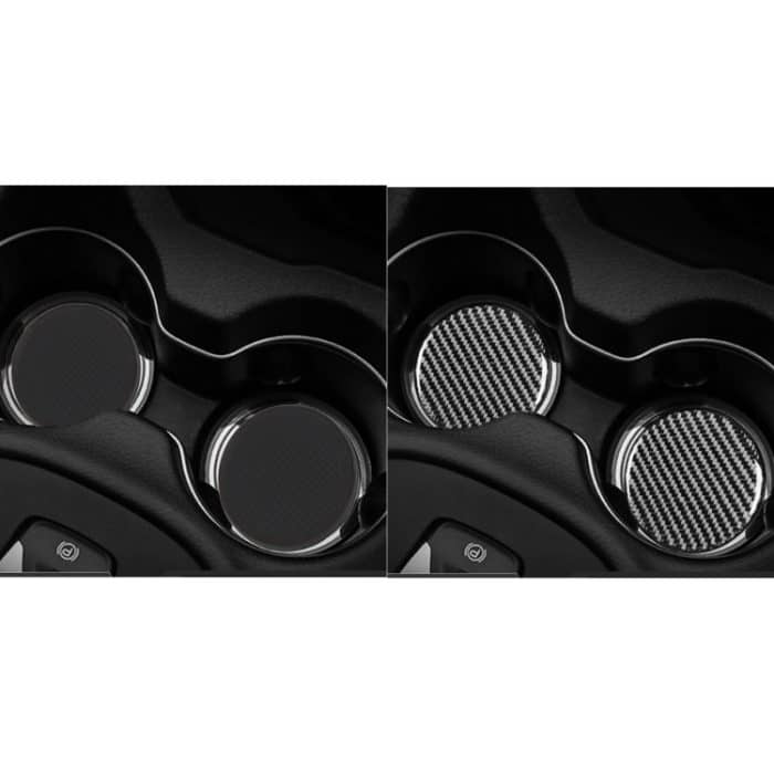 11 PCS / Set Kohlefaser Autotür Slot Pad Dekorativer Aufkleber für Dodge Challenger 2015 bis jetzt, Links fahren – Bild 12