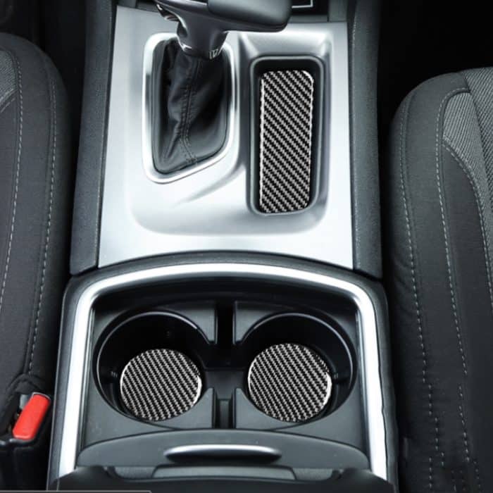 11 PCS / Set Kohlefaser Autotür Slot Pad Dekorativer Aufkleber für Dodge Challenger 2015 bis jetzt, Links fahren – Bild 10