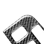 Kohlefaser-Autositz-Bedienfeld-dekorativer Aufkleber für Lexus GS 2006-2011, linke und rechter Antrieb universell – Bild 3