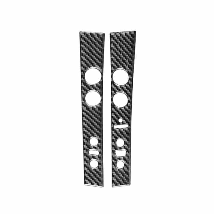 2 Stück / Set Carbon Fiber Car Central Control Panel Eine Version dekorativer Aufkleber für Lexus GS 2006-2011, linke und rechte Antrieb universell – Bild 1