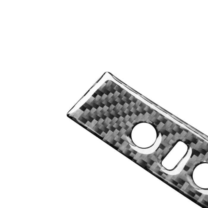 2 Stück / Set Carbon Fiber Car Central Control Panel Eine Version dekorativer Aufkleber für Lexus GS 2006-2011, linke und rechte Antrieb universell – Bild 3