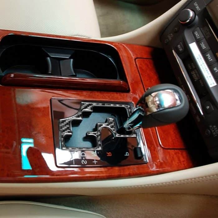 Kohlefaser-Auto-Gang-Panel Innenrahmen eine dekorative Aufkleber von Version für Lexus GS 2006-2011, rechts fahren – Bild 5