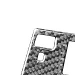 Kohlefaser-Auto-Gang-Panel außerhalb des Rahmens A Version dekorativer Aufkleber für Lexus GS 2006-2011, linke Fahrt – Bild 3