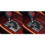 Kohlefaser-Auto-Gang-Panel B-Version dekorativer Aufkleber für Lexus GS 2006-2011, linke Fahrt – Bild 6