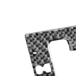 Kohlefaser-Auto-Gang-Panel B-Version dekorativer Aufkleber für Lexus GS 2006-2011, Rechtsantrieb – Bild 3