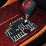 Kohlefaser-Auto-Gang-Panel B-Version dekorativer Aufkleber für Lexus GS 2006-2011, Rechtsantrieb – Bild 5