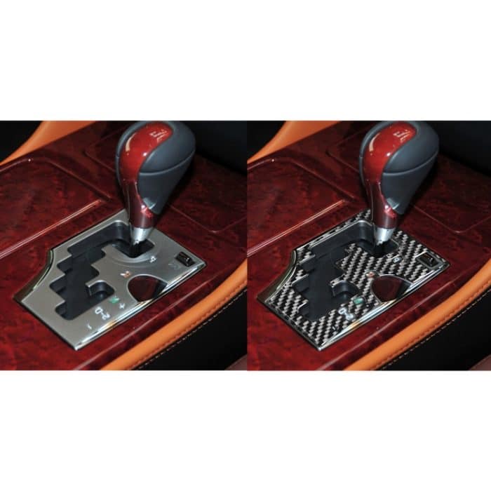 Kohlefaser-Auto-Gang-Panel B-Version dekorativer Aufkleber für Lexus GS 2006-2011, Rechtsantrieb – Bild 6