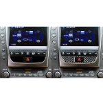 Kohlefaser-Auto-Doppelblitzpanel dekorativer Aufkleber für Lexus GS 2006-2011, linke und rechte Antrieb universell – Bild 6