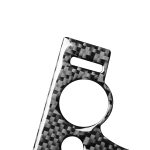 Carbon-Faser-CD-CD-Panel B-Version dekorativer Aufkleber für Lexus GS 2006-2011, linke und rechte Antrieb universell – Bild 3