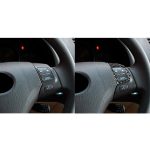 2 Stück / Set Kohlefaser-Auto-Lenkrad-Taste B-Version Dekorativer Aufkleber für Lexus GS 2006-2011, links und rechts Antrieb universell – Bild 6