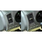 2 teile / satz Kohlefaserwagen Links- und Right Air Outlets Dekorativer Aufkleber für Lexus GS 2006-2011, linke Fahrt – Bild 6