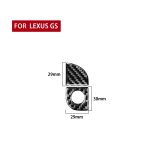 2 Stück / Set Kohlefaser Auto Aufbewahrungsbox Schalter Dekorativer Aufkleber für Lexus GS 2006-2011, Rechtsfahrt – Bild 2