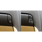 2 Stück / Set Kohlefaser Auto Aufbewahrungsbox Schalter Dekorativer Aufkleber für Lexus GS 2006-2011, Rechtsfahrt – Bild 7
