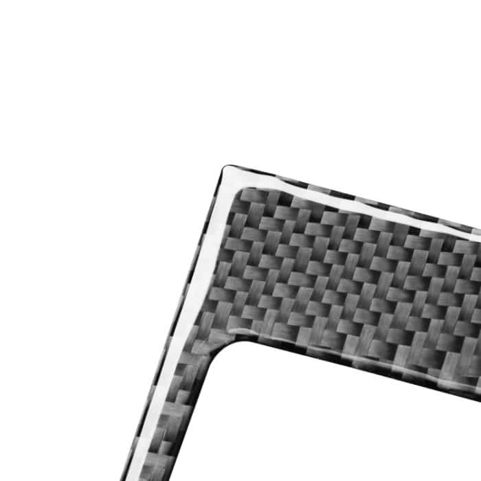 3 stücke / satz Kohlefaser hinterer Abgasentlüftung dekorativer Aufkleber für Lexus GS 2006-2011, linke und rechte Antrieb universell – Bild 3