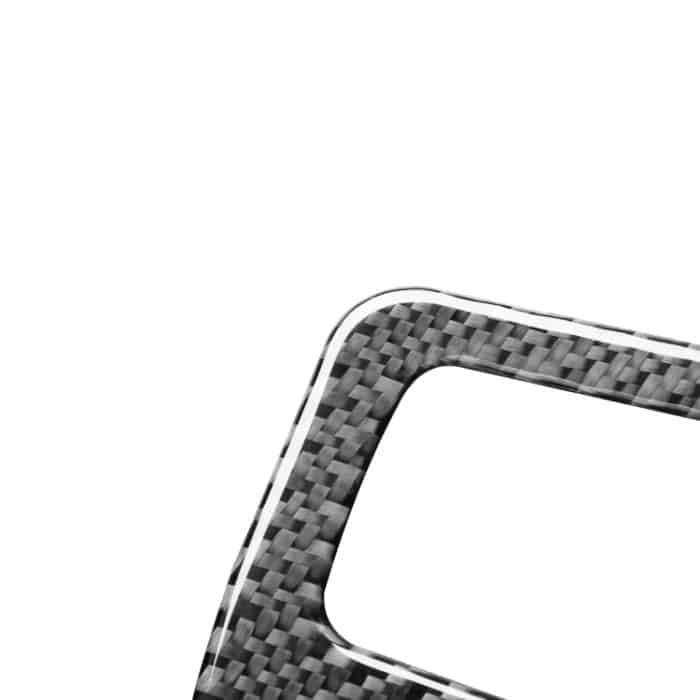 Kohlefaser-Fahrzeug-Hinterrad-Lese-Leuchttafel dekorativer Aufkleber für Lexus GS 2006-2011, linke und rechte Antrieb universell – Bild 3