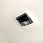 Kohlefaser-Fahrzeug-Hinterrad-Lese-Leuchttafel dekorativer Aufkleber für Lexus GS 2006-2011, linke und rechte Antrieb universell – Bild 5