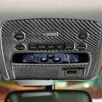 2 stücke / satz Kohlefaser Auto Leselicht Panel B-Version Dekorativer Aufkleber für Lexus GS 2006-2011, links und rechts Antrieb Universal – Bild 5