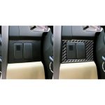 2 Stück / Set Carbon Fiber Car Central Control Card Box Panel Dekorative Aufkleber für Honda CRV 2007-2011, Rechtsfahrt – Bild 6