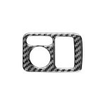 Kohlefaser-Fahrzeug-Rückspiegel-Anpassungsschalter-Rahmen dekorativer Aufkleber für Honda CRV 2007-2011, rechts fahren