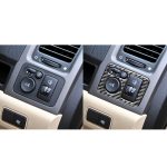 Kohlefaser-Fahrzeug-Rückspiegel-Anpassungsschalter-Rahmen dekorativer Aufkleber für Honda CRV 2007-2011, rechts fahren – Bild 6