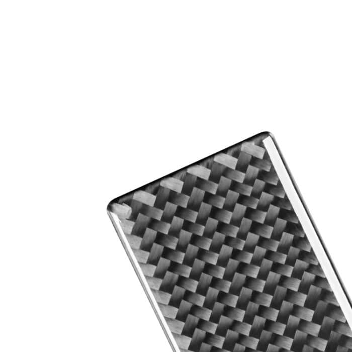 2 teile / satz Kohlenstofffaser-Automobilkastenöffnungsrahmen dekorativer Aufkleber für Honda CRV 2007-2011, linke Fahrt – Bild 3