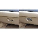 2 teile / satz Kohlenstofffaser-Automobilkastenöffnungsrahmen dekorativer Aufkleber für Honda CRV 2007-2011, linke Fahrt – Bild 6