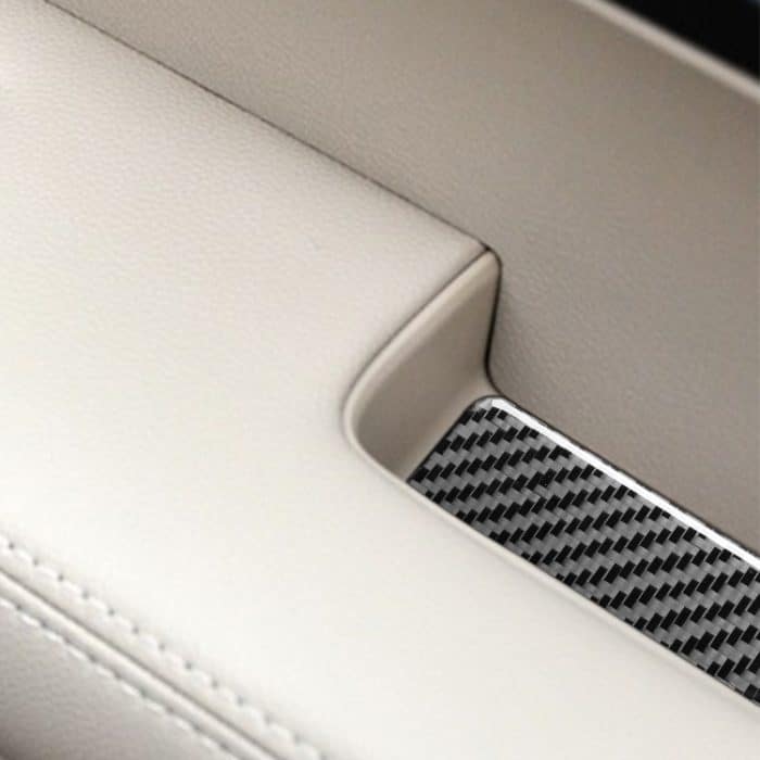 4 teile / satz Kohlefaserauto Innen Armlehnendichtung Dekorative Aufkleber für Honda CRV 2007-2011, links und rechts universell – Bild 5