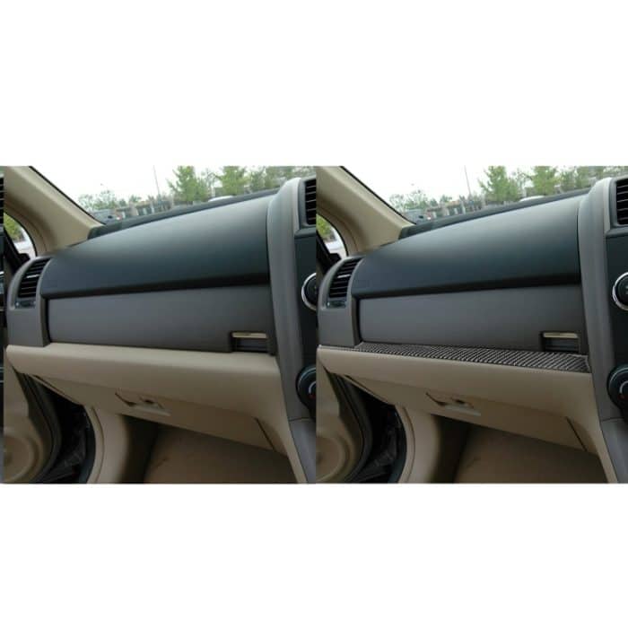 Carbon Fiber Car Co-Pilot Center Control Trim Dekorative Aufkleber für Honda CRV 2007-2011, Rechtsfahrt – Bild 6