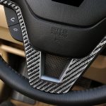 Kohlefaser-Auto-Lenkrad-dekorativer Aufkleber für Honda CRV 2007-2011, linke und rechter Antrieb universell – Bild 5