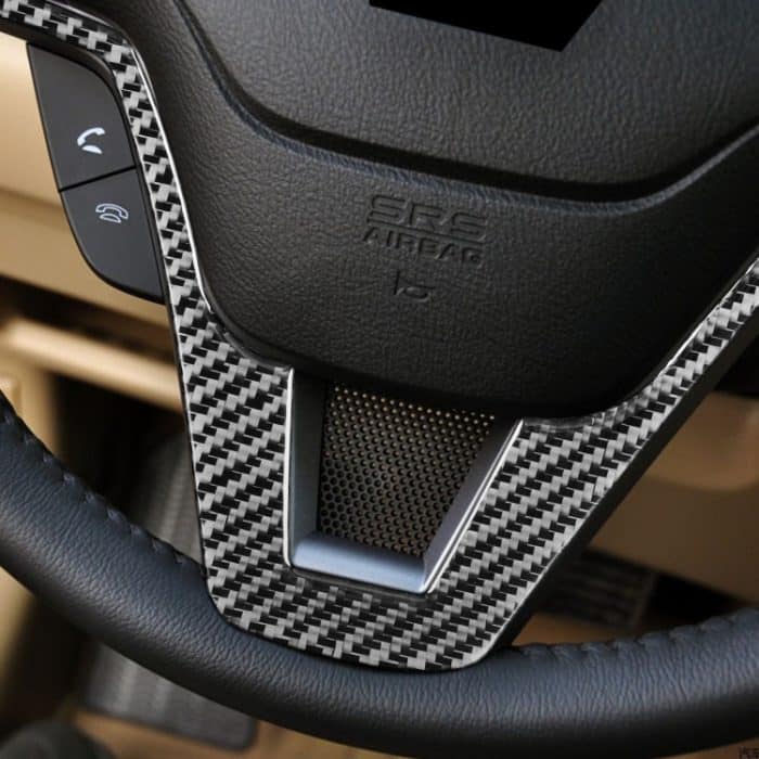 Kohlefaser-Auto-Lenkrad-dekorativer Aufkleber für Honda CRV 2007-2011, linke und rechter Antrieb universell – Bild 5