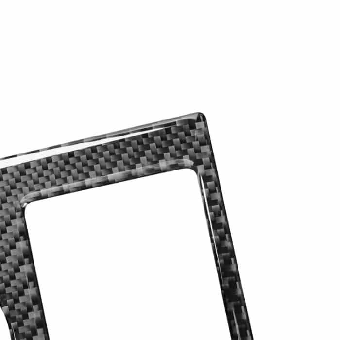 Kohlefaser-Autokassenhalter-Panel dekorativer Aufkleber für Honda CRV 2007-2011, linke Fahrt – Bild 3