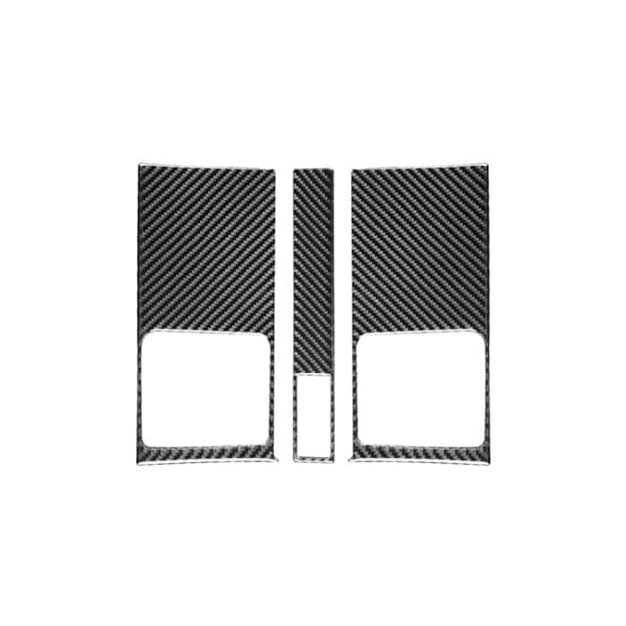 CRP7480.jpg 3 teile / satz Kohlefaserwagen Central Control Air Outlet Panel Dekorative Aufkleber für Honda CRV 2007-2011, links und rechts Antrieb universell – Bild 1