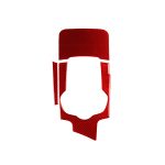 3 Teile/satz Kohlefaser Auto Getriebe Panel Dekorative Aufkleber für Alfa Romeo Giulia 2017-2019, Rechtsantrieb, Gear Box Panel,Right Drive