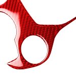 Dekorativer Aufkleber für Auto-Schalttafel aus Kohlefaser für Alfa Romeo Giulia 2017–2019, universell für Links- und Rechtsantrieb, Gear Panel – Bild 3