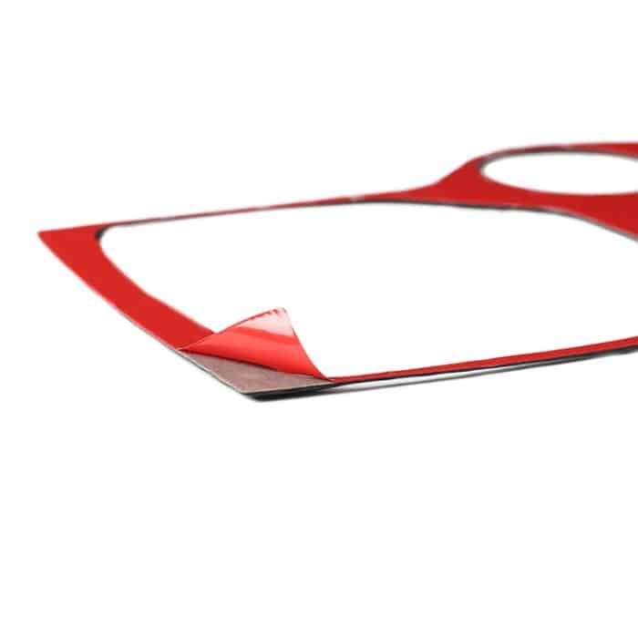 Dekorativer Aufkleber für Auto-Schalttafel aus Kohlefaser für Alfa Romeo Giulia 2017–2019, universell für Links- und Rechtsantrieb, Gear Panel – Bild 4