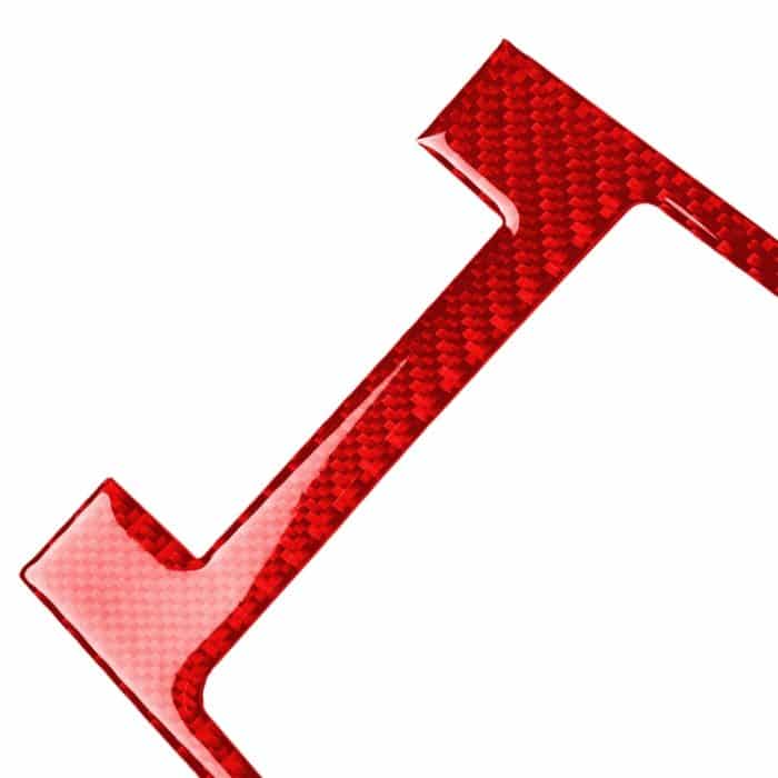 2 Teile/satz Carbon Faser Auto Armlehne Box Rahmen Dekorative Aufkleber für Alfa Romeo Giulia 2017-2019, Rechts Antrieb, Armrest Box Frame,Right Drive – Bild 3