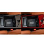 2 Teile/satz Carbon Faser Auto Armlehne Box Rahmen Dekorative Aufkleber für Alfa Romeo Giulia 2017-2019, Rechts Antrieb, Armrest Box Frame,Right Drive – Bild 6