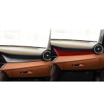 Kohlefaser-Auto-Armaturenbrett-Streifen, dekorativer Aufkleber für Alfa Romeo Giulia 2017–2019, linker Antrieb, Dashboard Strip,Left Drive – Bild 6