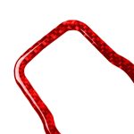 Dekorativer Aufkleber für Autoscheinwerferschalter aus Kohlefaser für Alfa Romeo Giulia 2017–2019, Rechtsantrieb, Headlight Switch Panel,Right Drive – Bild 3